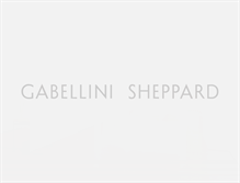 Tablet Screenshot of gabellinisheppard.com